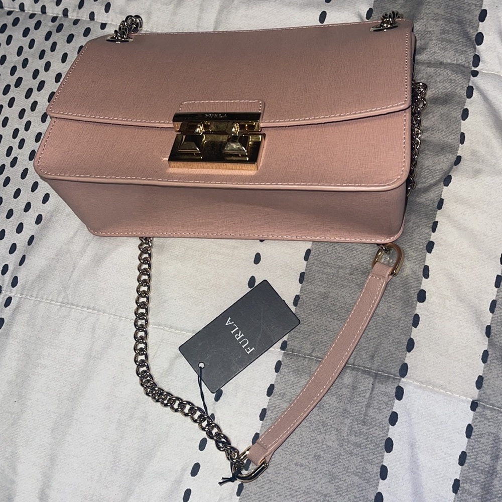 NWT BLUSH 100% AuthenTIC FURLA PINK BAG π£π· - Picture 6 of 7